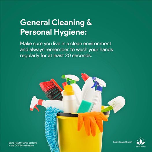General Cleaning and Personal Hygiene